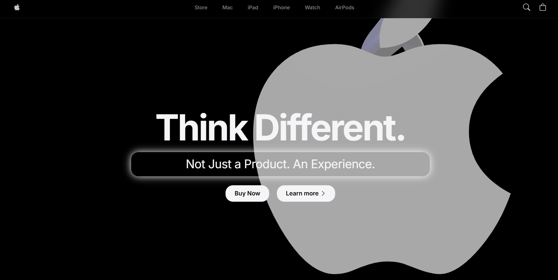 Apple 3D Website