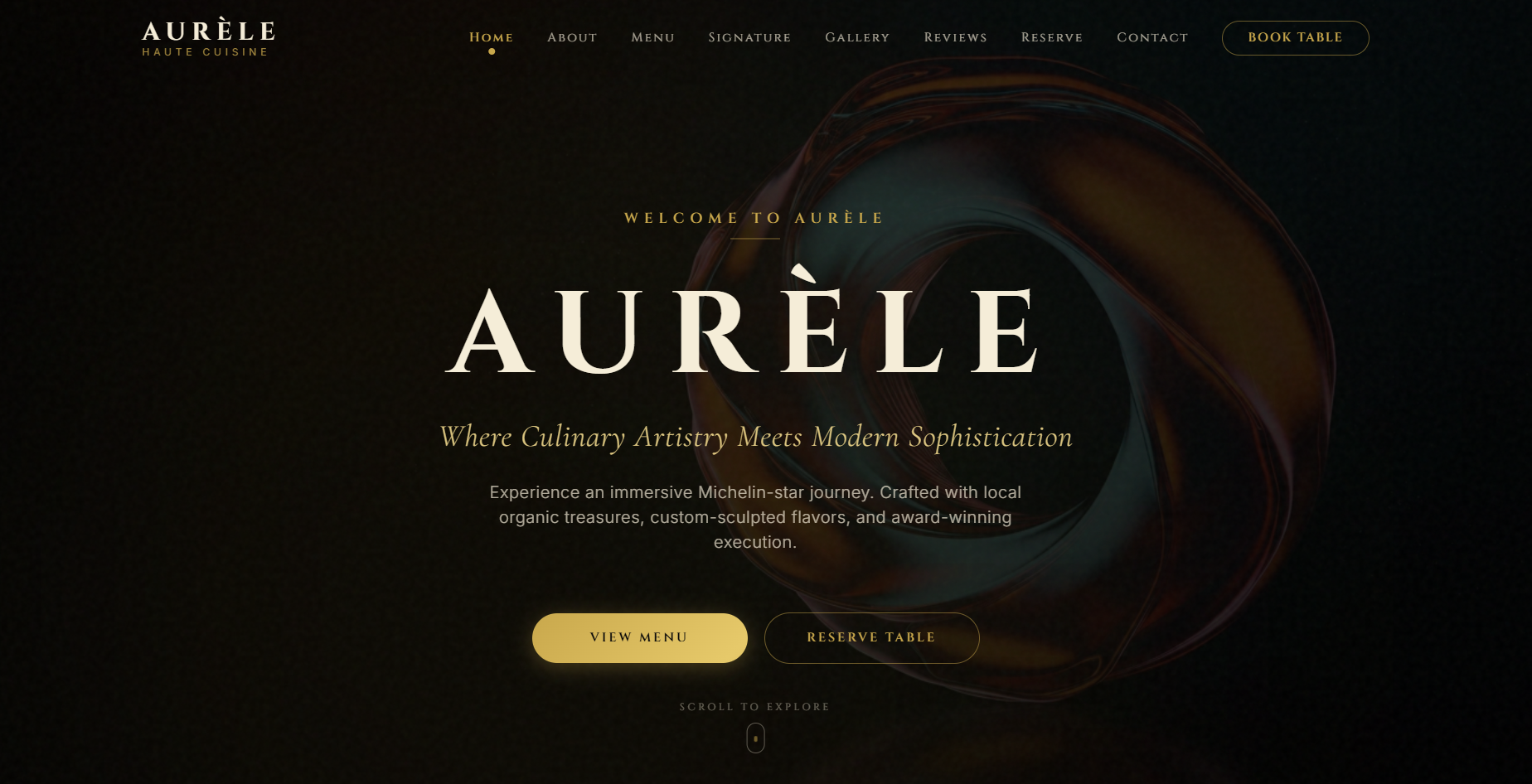Aurele Website
