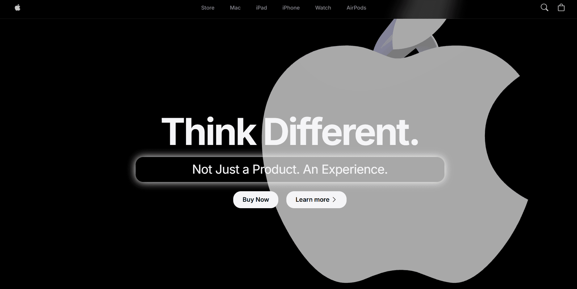 Apple 3D Website