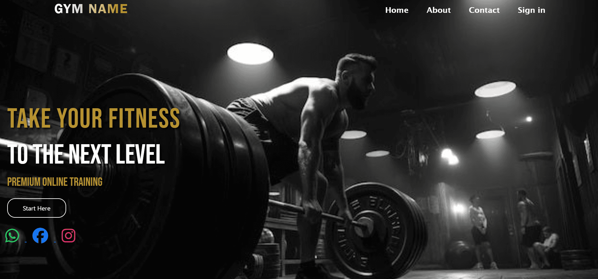 Gym-Coach Website