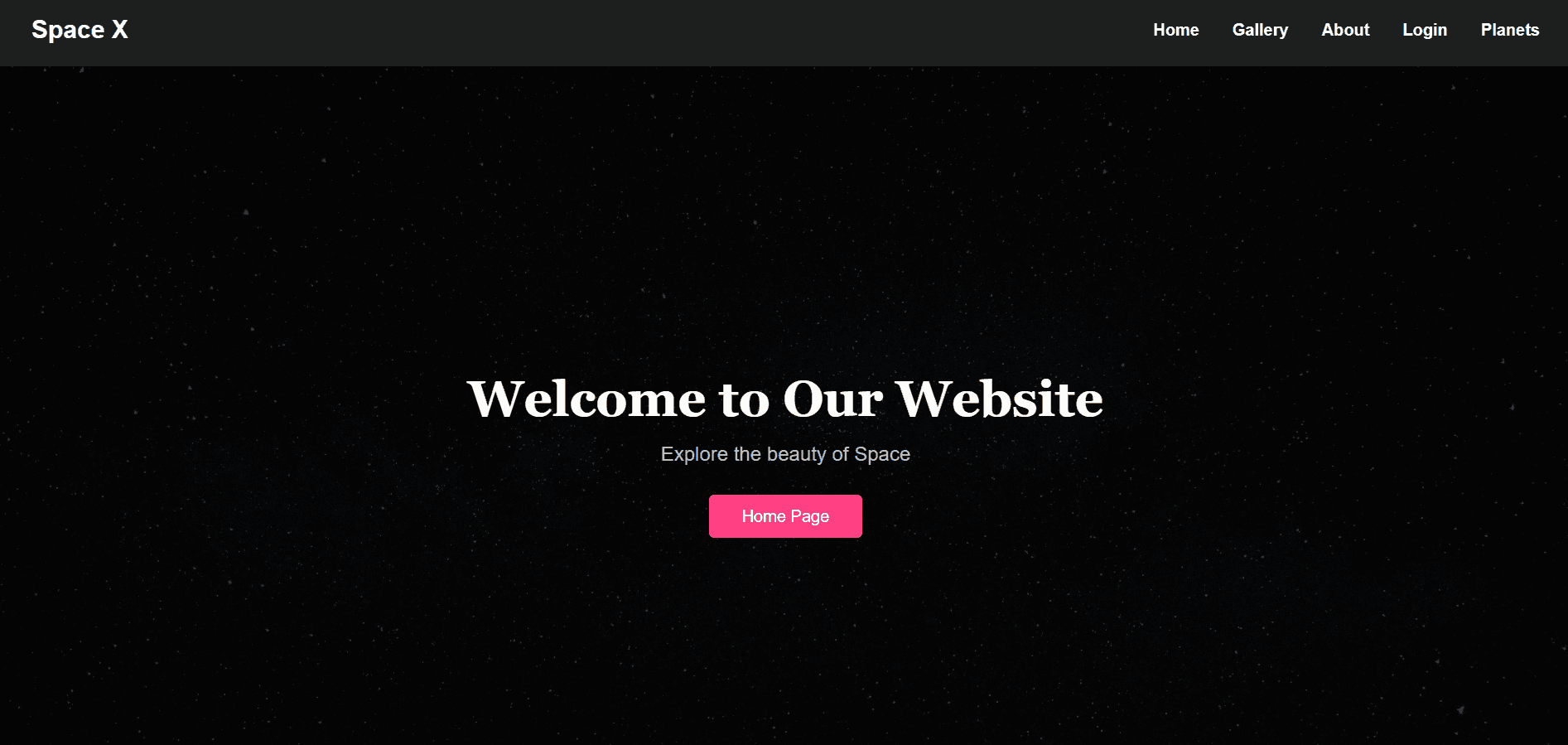 Space Website